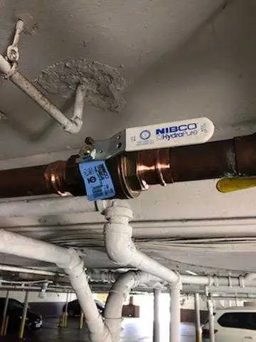 Copper pipe repair and valve work for Water Line Repair in Pepperidge